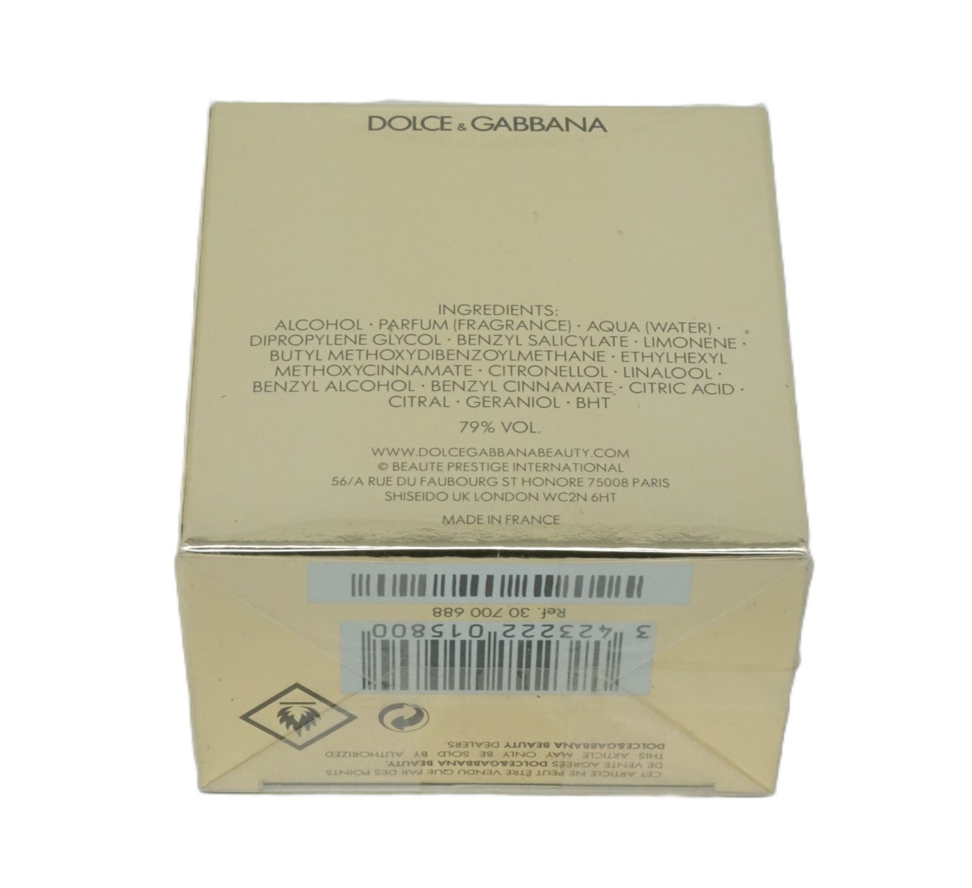 DOLCE & GABBANA Eau de Parfum Dolce & Gabbana Gold the one eau Parfum Intense 30 ml von DOLCE & GABBANA