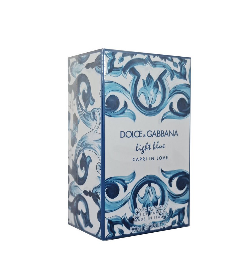 DOLCE & GABBANA Eau de Parfum Dolce & Gabbana Light Blue Capri in Love Pour Homme EDP 100ml von DOLCE & GABBANA