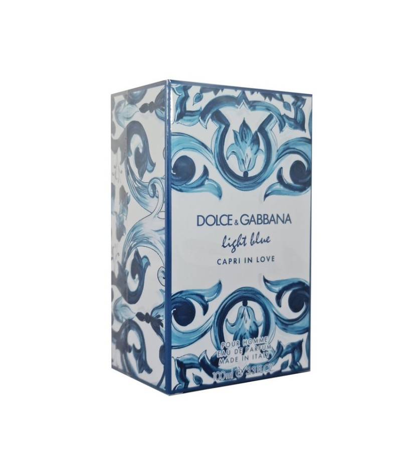 DOLCE & GABBANA Eau de Parfum Dolce & Gabbana Light Blue Capri in Love Pour Homme EDP 100ml von DOLCE & GABBANA