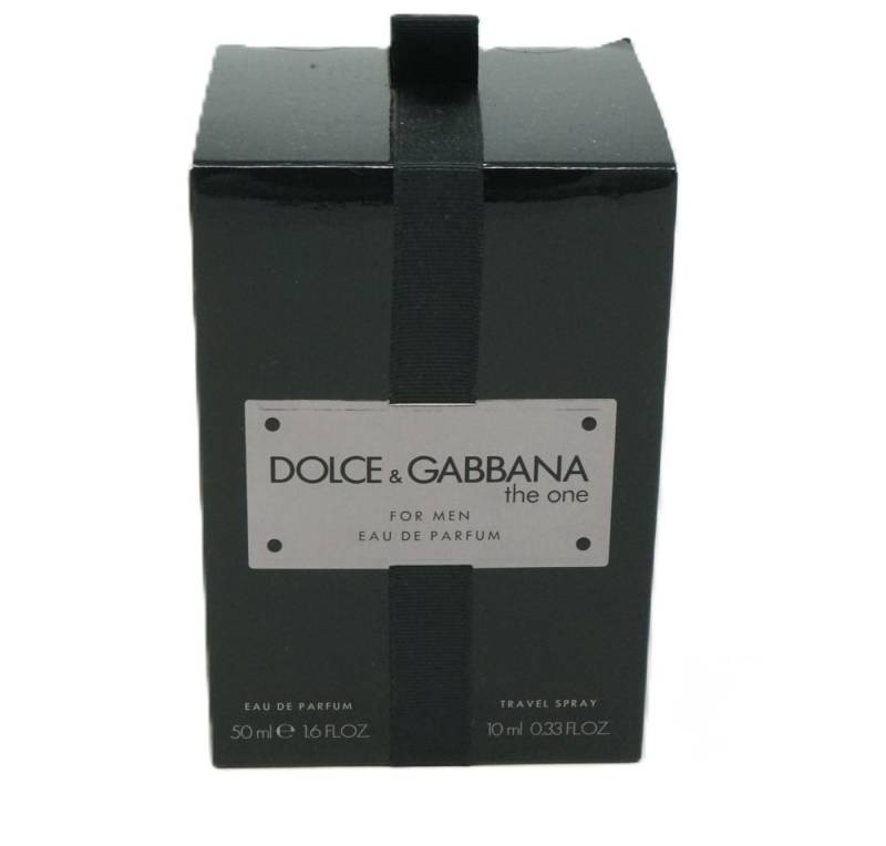DOLCE & GABBANA Eau de Parfum Dolce & Gabbana The One For Men Eau de Parfum 50ml + Travel Spray 10ml von DOLCE & GABBANA