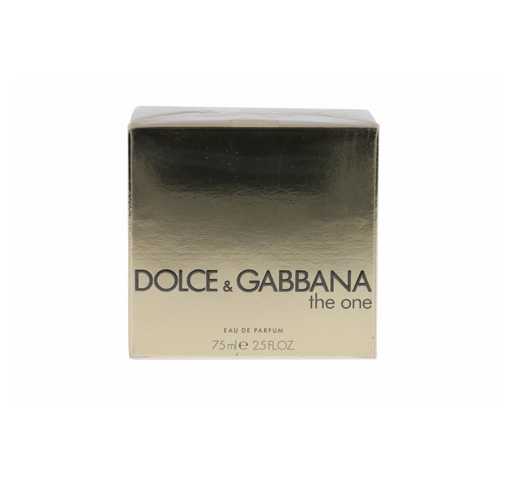 DOLCE & GABBANA Eau de Parfum The One Eau De Parfum Spray 75ml DOLCE & GABBANA Eau de Parfum The One Eau De Parfum Spray 75ml von DOLCE & GABBANA