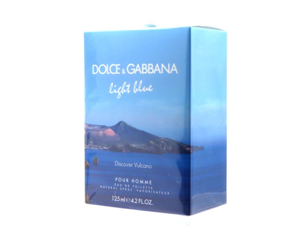 DOLCE & GABBANA Eau de Toilette D&G Dolce & Gabbana Light Blue Discover Vulcano Pour Homme Eau de Toilette 125ml EDT Spray von DOLCE & GABBANA