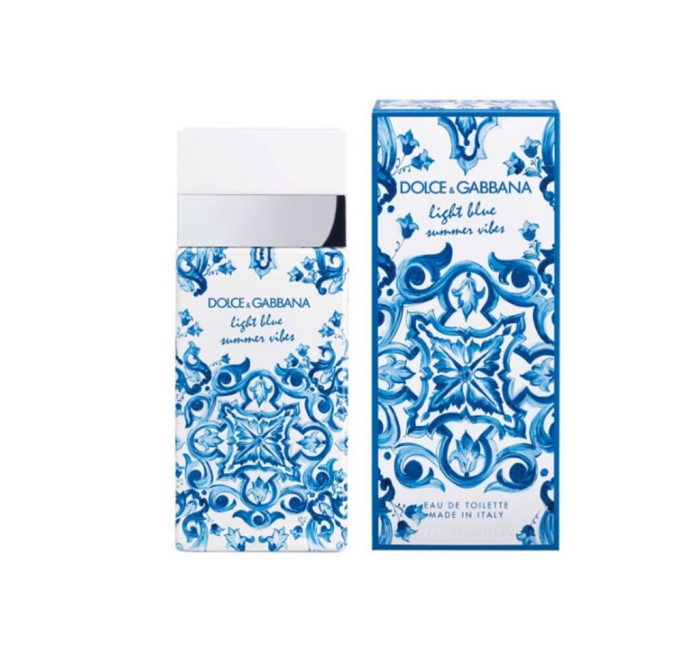 DOLCE & GABBANA Eau de Toilette D&G Light Blue Summer Vibes Eau de Toilette 100 ml von DOLCE & GABBANA