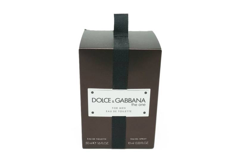 DOLCE & GABBANA Eau de Toilette Docle Gabbana The One for men Eau de Toilette 50ml + travel 10ml von DOLCE & GABBANA