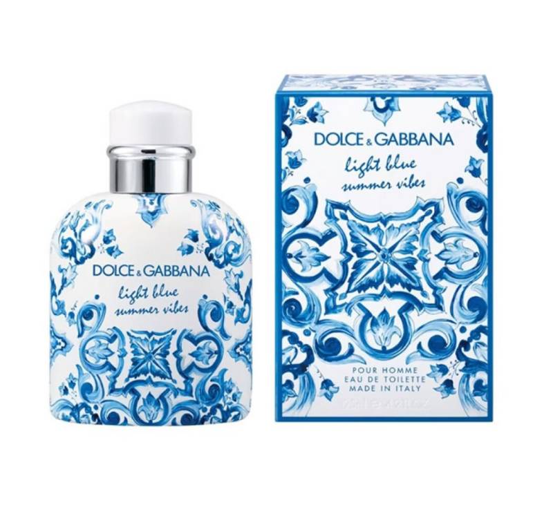 DOLCE & GABBANA Eau de Toilette Dolce And Gabbana Light Blue Pour Homme Summer Vibes EdT 125ml von DOLCE & GABBANA