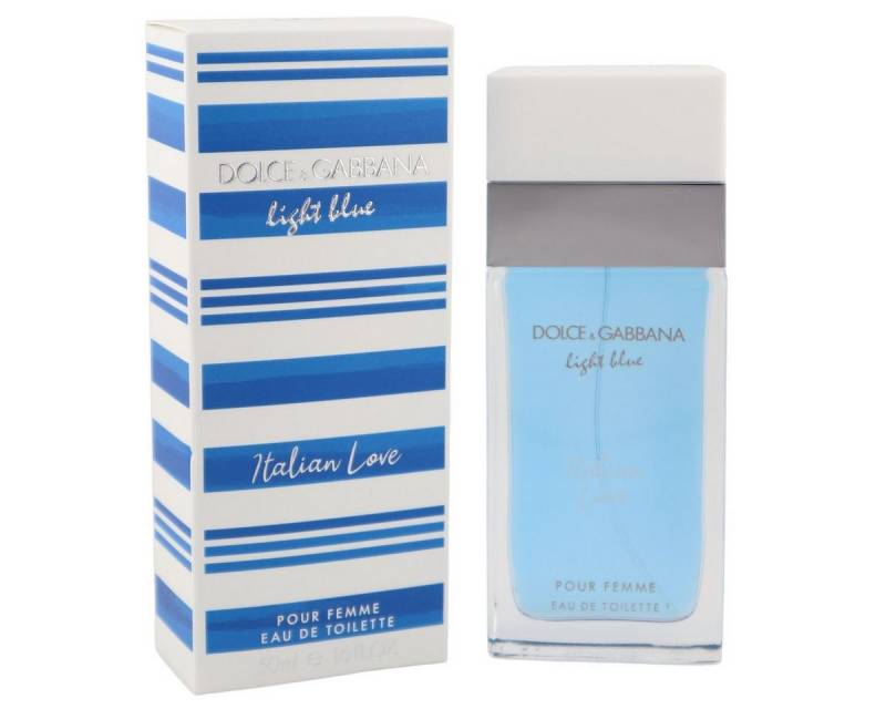 DOLCE & GABBANA Eau de Toilette Dolce & Gabbana Light Blue Italian Love Pour Femme EDT Spray 50 ml von DOLCE & GABBANA