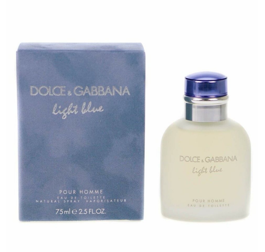 DOLCE & GABBANA Eau de Toilette Light Blue Pour Homme Eau de Toilette 75ml DOLCE & GABBANA Eau de Toilette Light Blue Pour Homme Eau de Toilette 75ml von DOLCE & GABBANA
