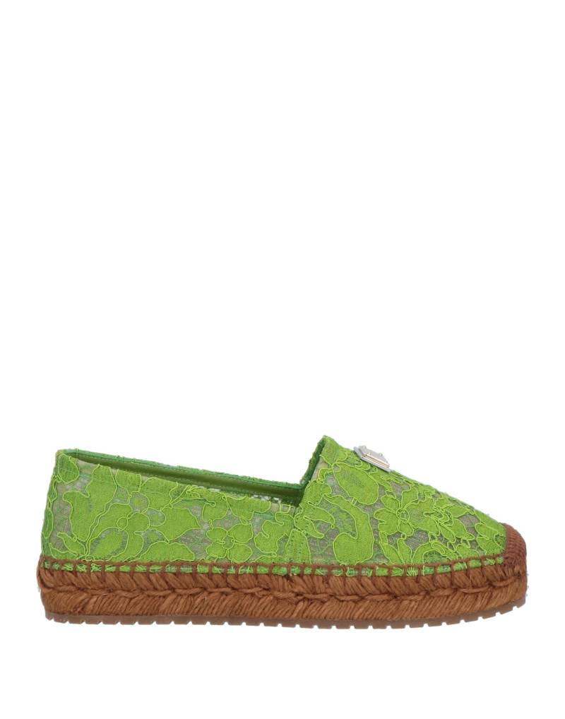 DOLCE&GABBANA Espadrilles Damen Limettengrün von DOLCE&GABBANA