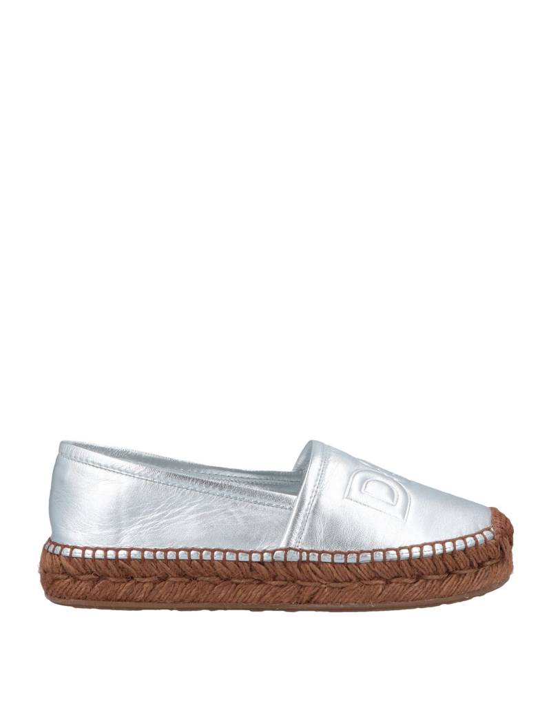 DOLCE&GABBANA Espadrilles Damen Silber von DOLCE&GABBANA