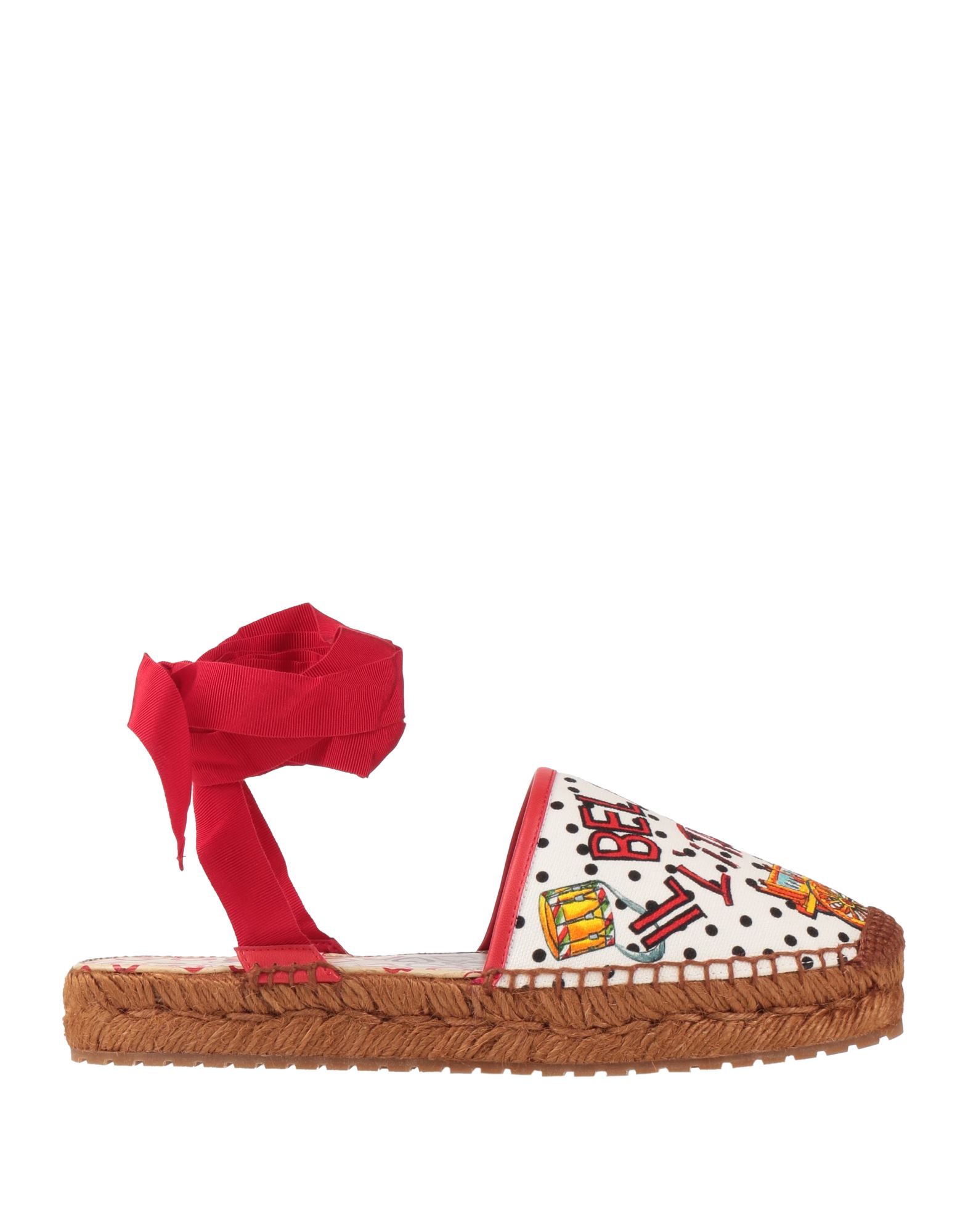 DOLCE&GABBANA Espadrilles Damen Weiß von DOLCE&GABBANA