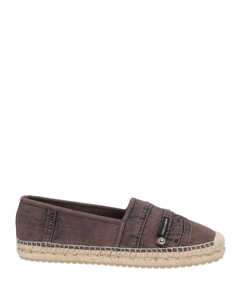 DOLCE&GABBANA Espadrilles Herren Dunkelbraun von DOLCE&GABBANA