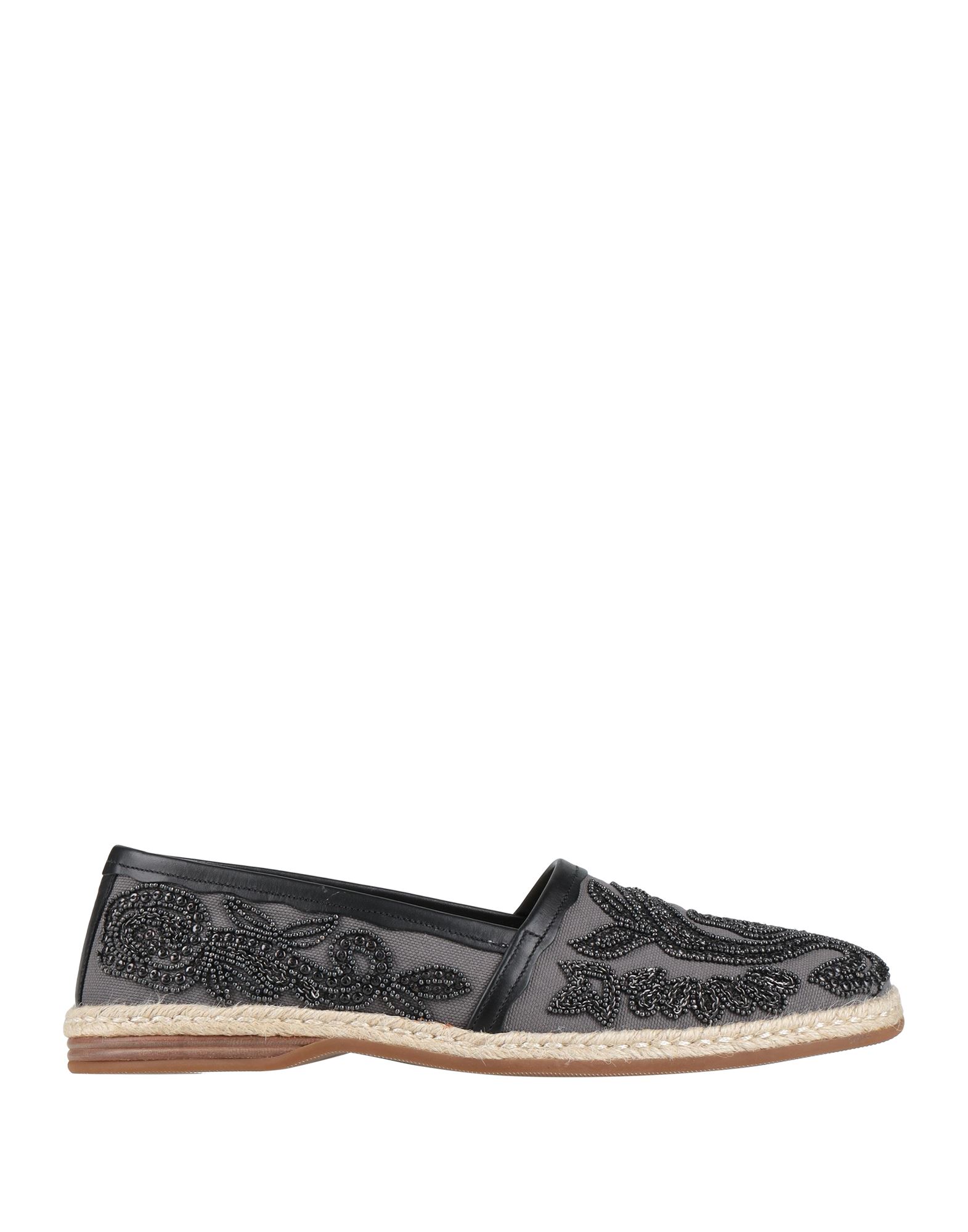 DOLCE&GABBANA Espadrilles Herren Grau von DOLCE&GABBANA