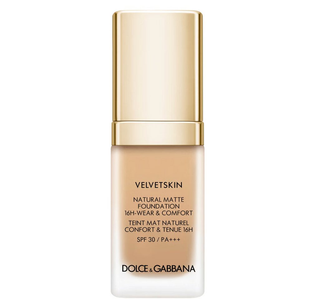 DOLCE & GABBANA Foundation Velvetskin Matte Flüssige Grundierung 335 SPF 30 30 ml DOLCE & GABBANA Foundation Velvetskin Matte Flüssige Grundierung 335 SPF 30 30 ml von DOLCE & GABBANA