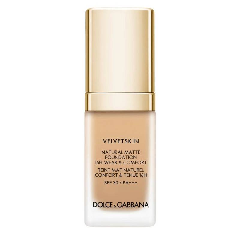 DOLCE & GABBANA Foundation Velvetskin Matte Flüssige Grundierung 335 SPF 30 30 ml von DOLCE & GABBANA