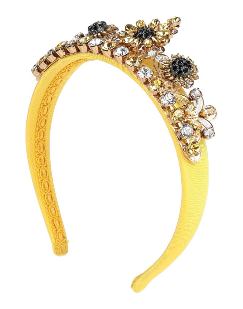 DOLCE&GABBANA Haaraccessoire Kinder Gelb von DOLCE&GABBANA