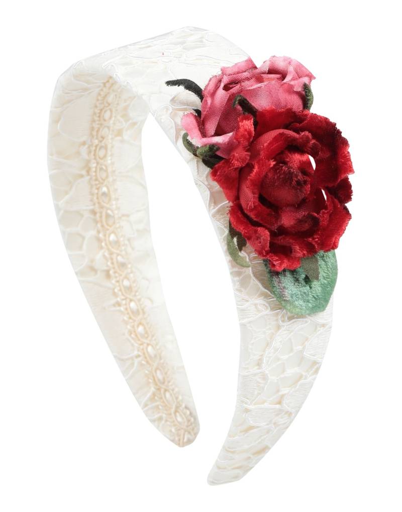 DOLCE&GABBANA Haaraccessoire Kinder Weiß von DOLCE&GABBANA