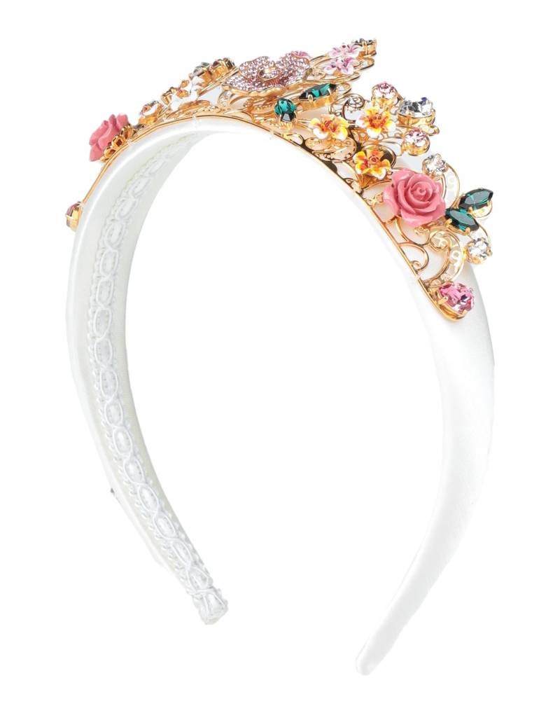 DOLCE&GABBANA Haaraccessoire Kinder Weiß von DOLCE&GABBANA