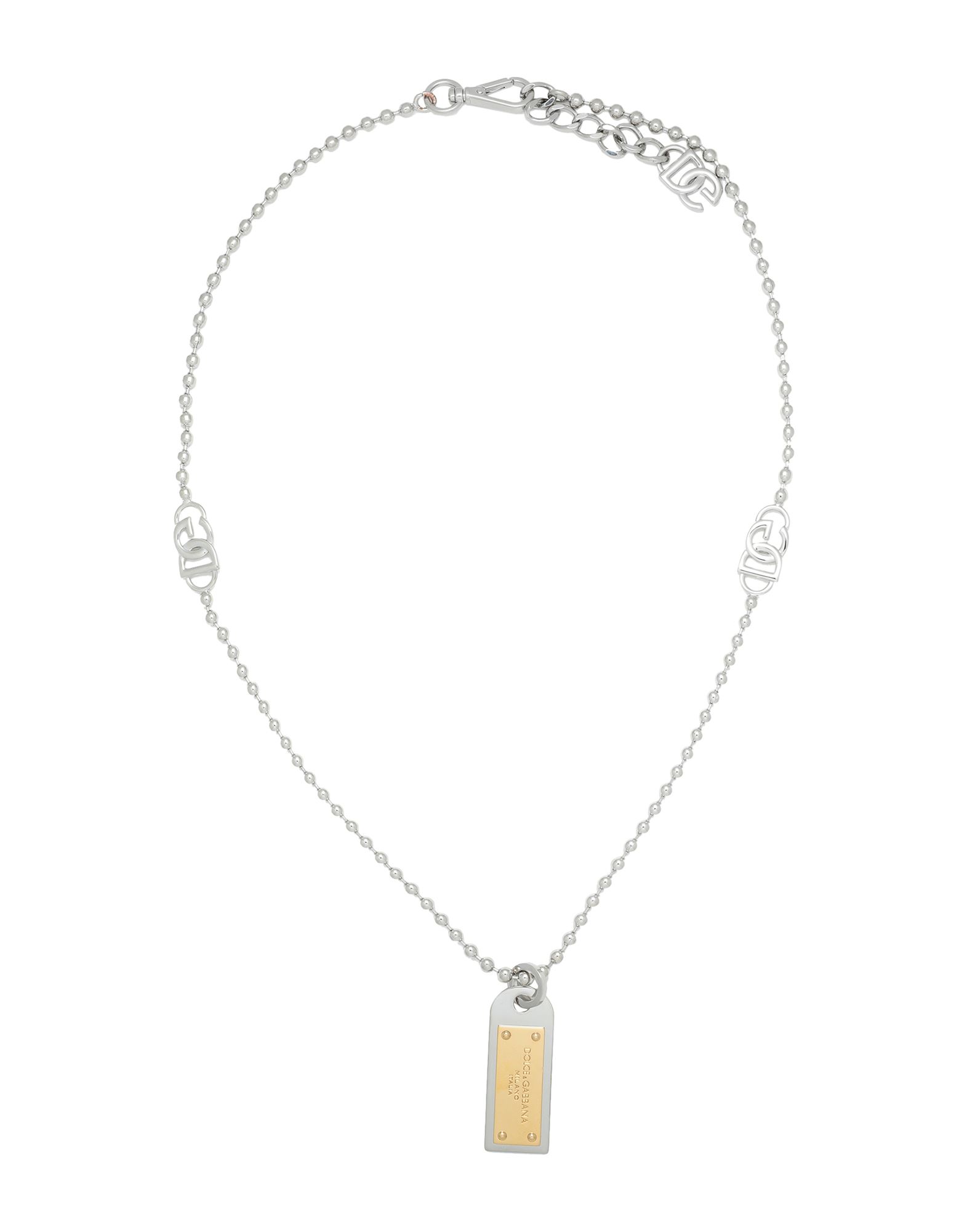 DOLCE&GABBANA Halskette Herren Silber von DOLCE&GABBANA