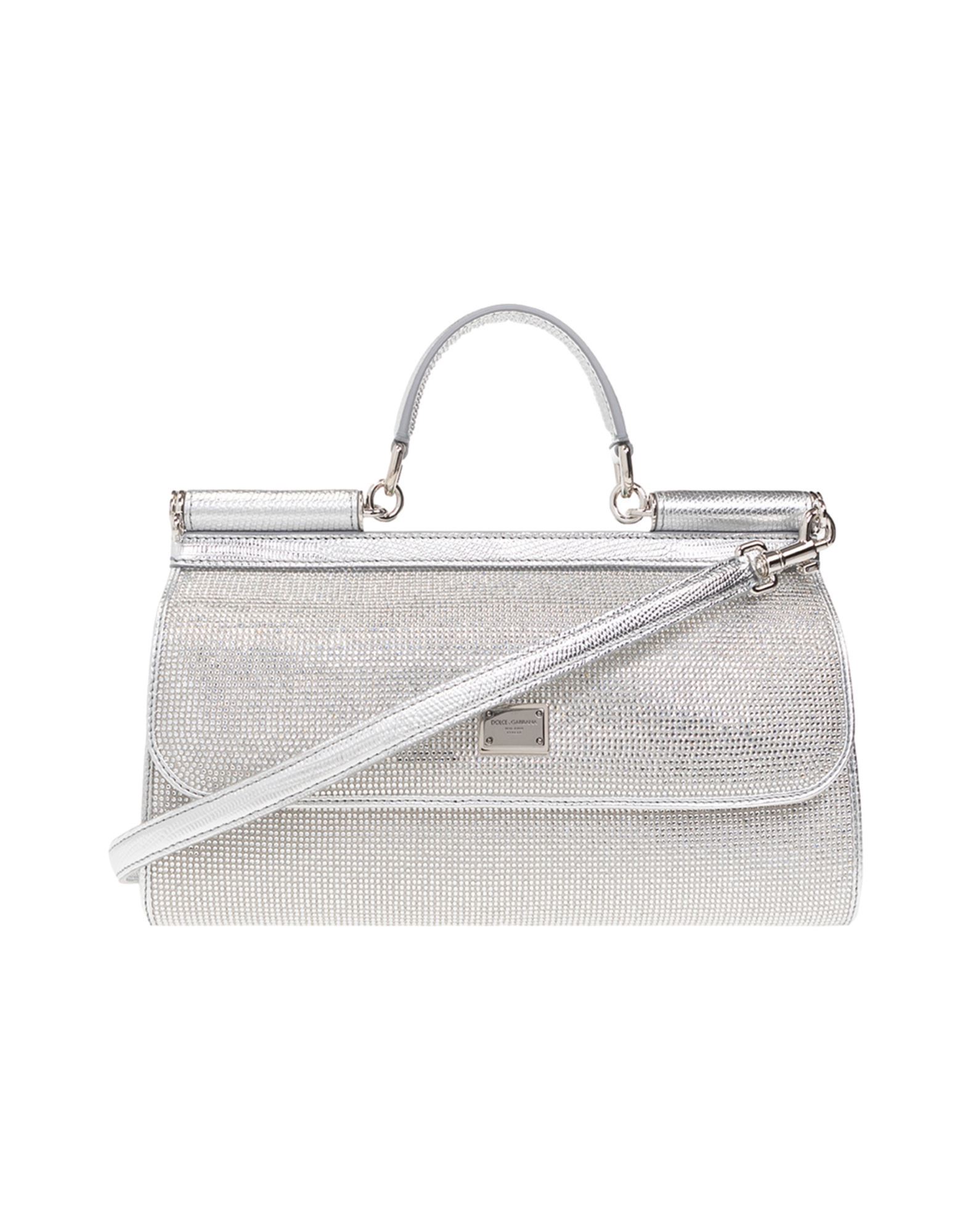 DOLCE&GABBANA Handtaschen Damen Silber von DOLCE&GABBANA