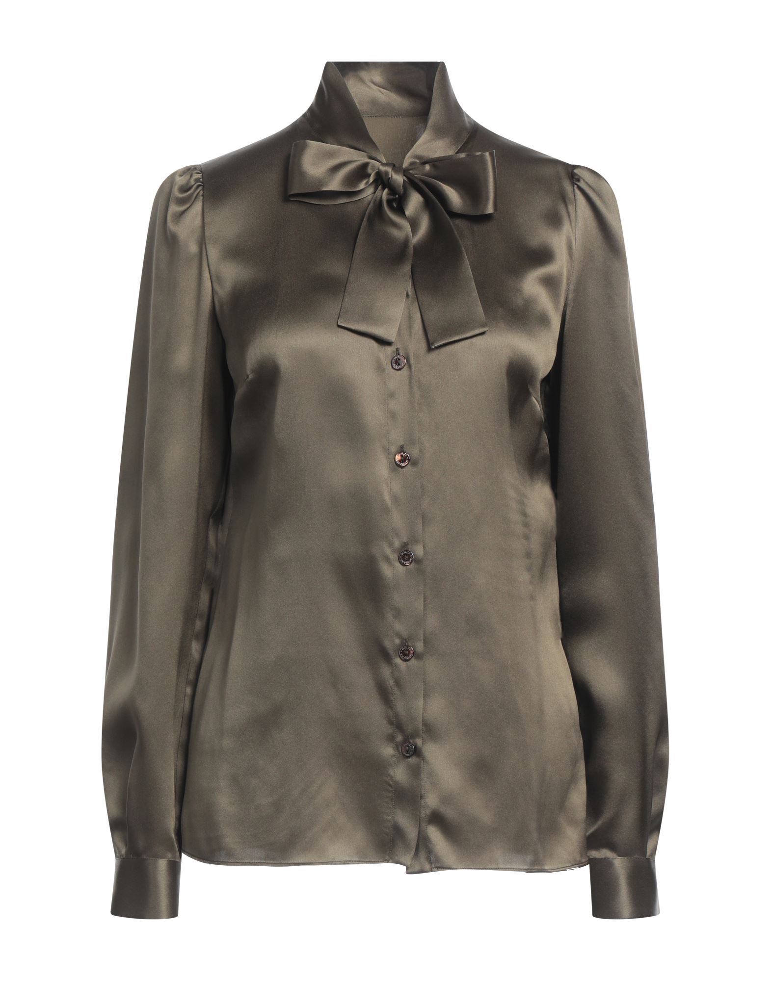 DOLCE&GABBANA Hemd Damen Dunkelgrün DOLCE&GABBANA Hemd Damen Dunkelgrün von DOLCE&GABBANA