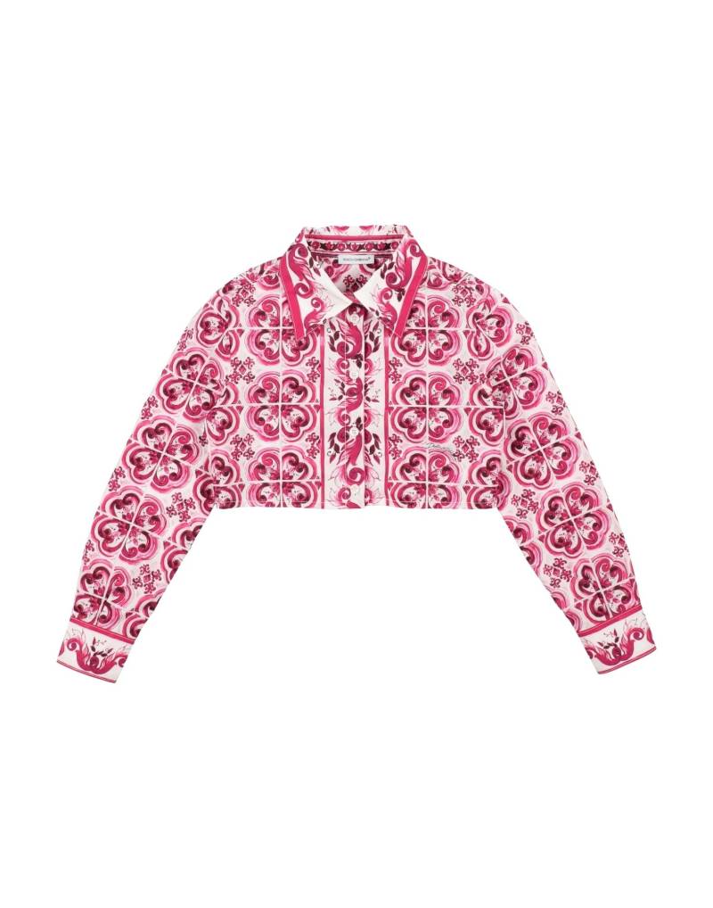 DOLCE&GABBANA Hemd Kinder Fuchsia von DOLCE&GABBANA