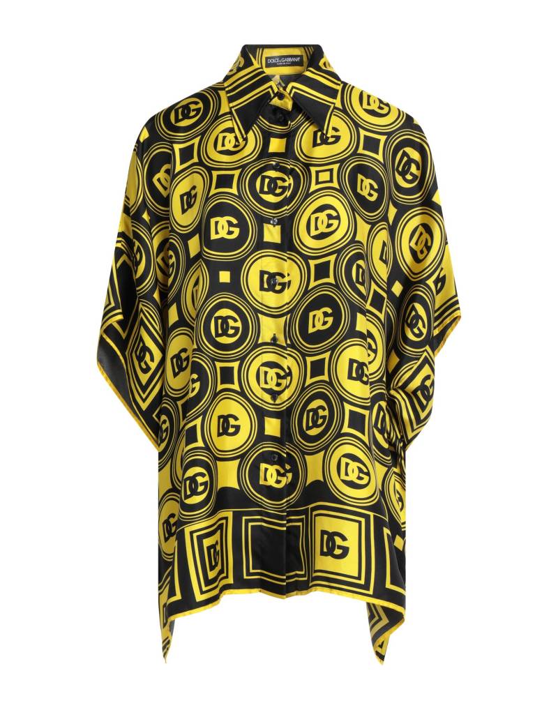 DOLCE&GABBANA Hemd Damen Gelb von DOLCE&GABBANA
