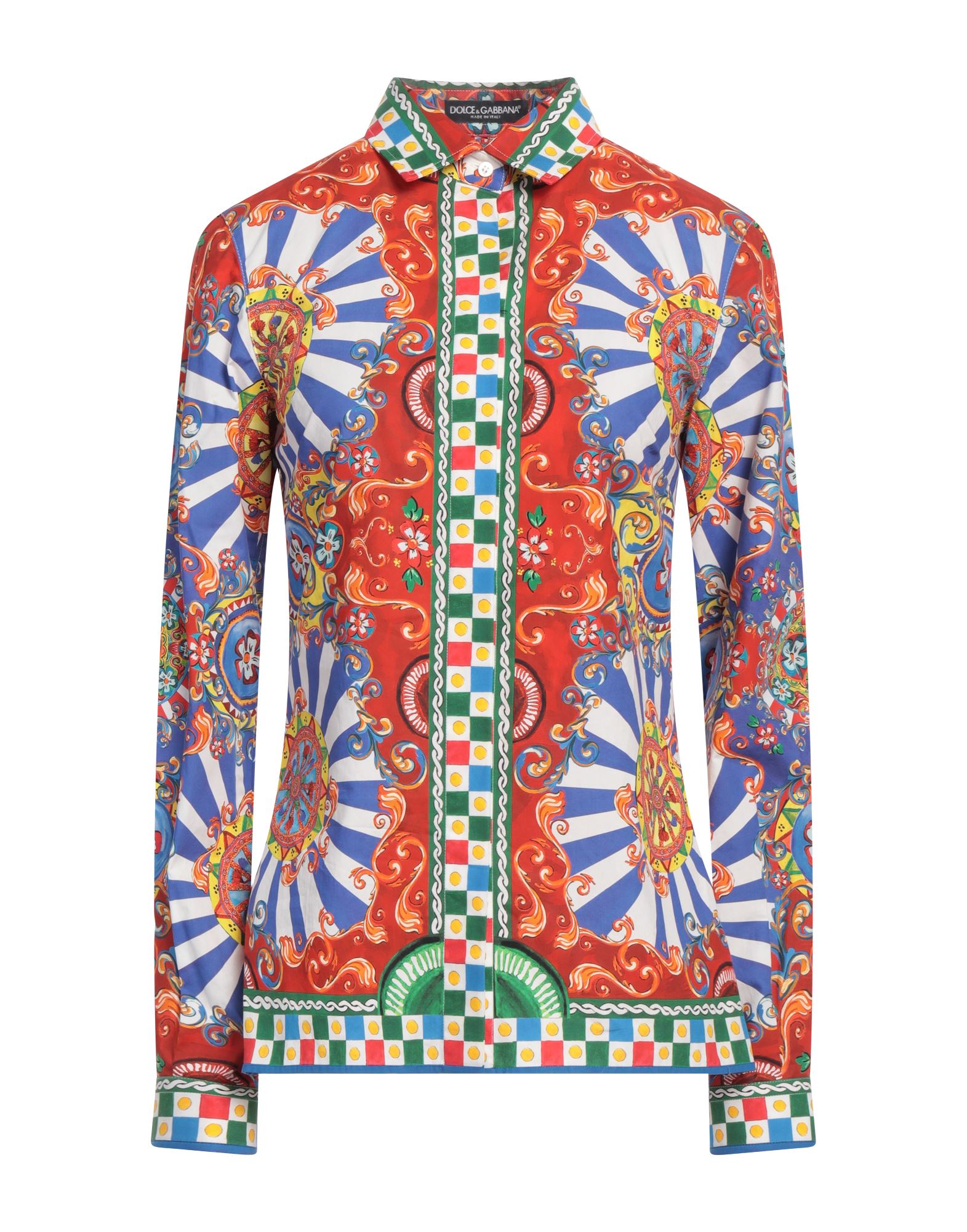 DOLCE&GABBANA Hemd Damen Tomatenrot von DOLCE&GABBANA