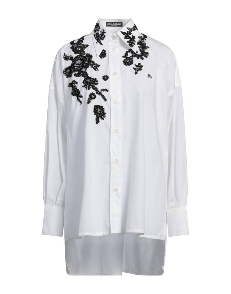 DOLCE&GABBANA Hemd Damen Weiß von DOLCE&GABBANA