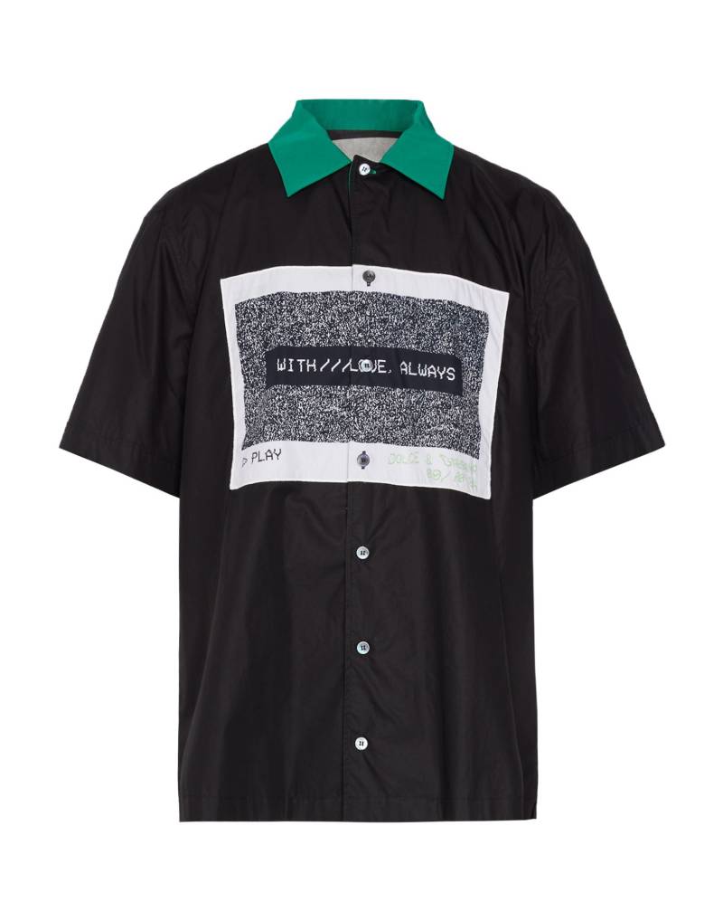 DOLCE&GABBANA Hemd Herren Schwarz von DOLCE&GABBANA