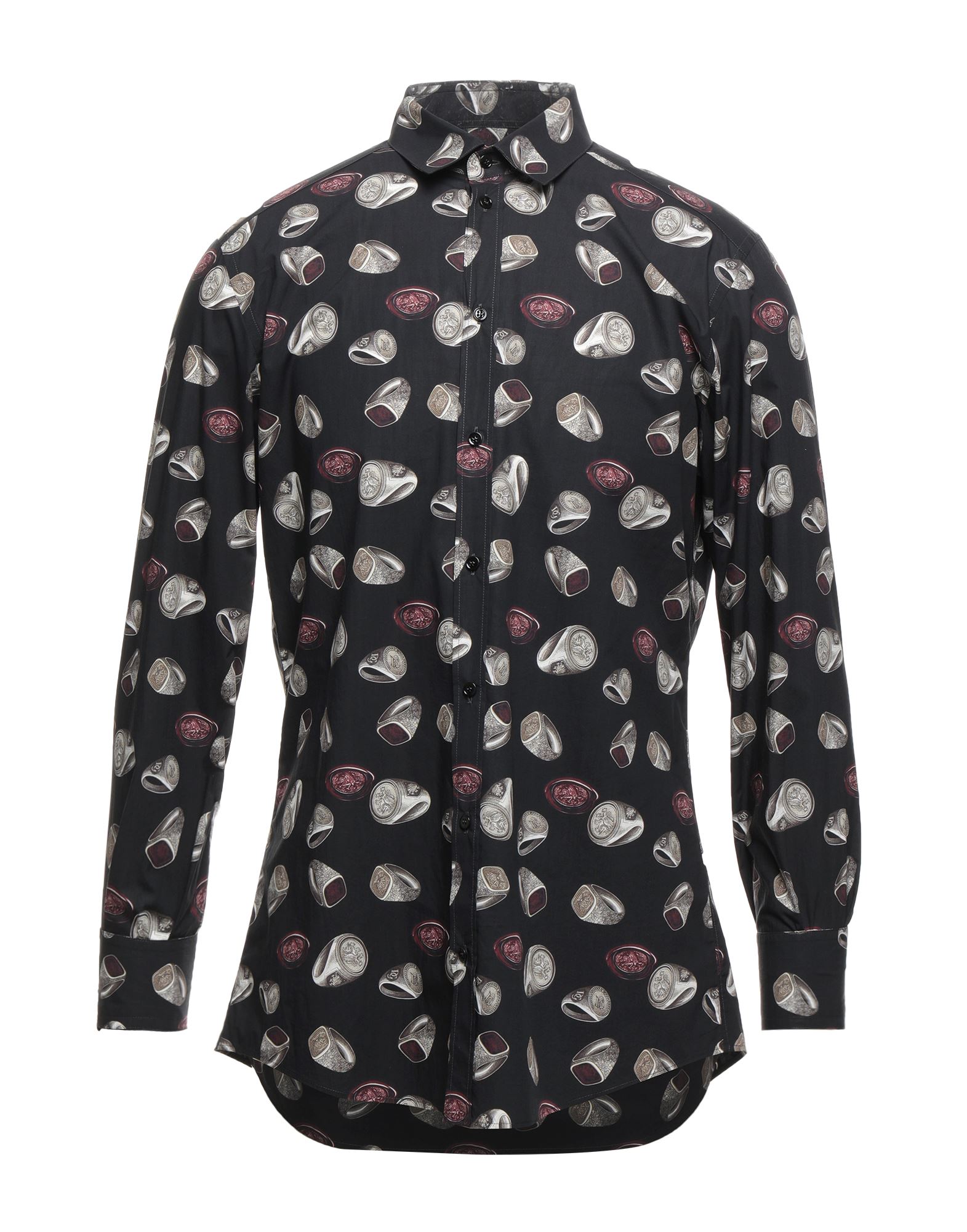 DOLCE&GABBANA Hemd Herren Schwarz von DOLCE&GABBANA