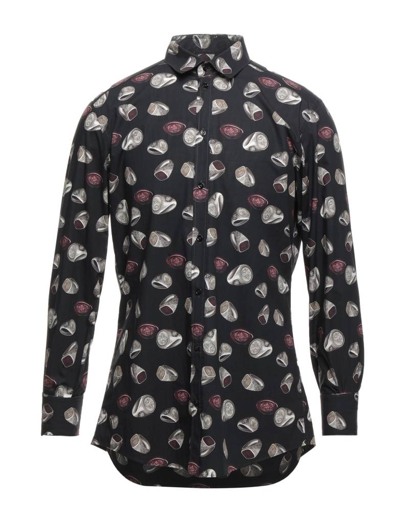 DOLCE&GABBANA Hemd Herren Schwarz von DOLCE&GABBANA