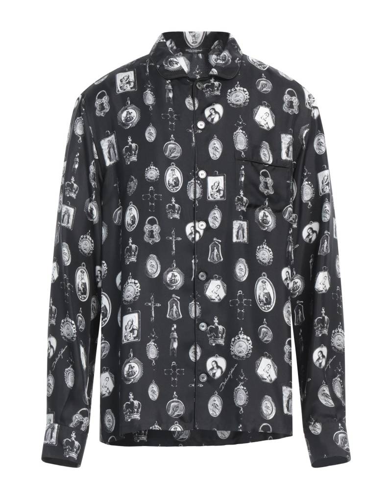 DOLCE&GABBANA Hemd Herren Schwarz von DOLCE&GABBANA