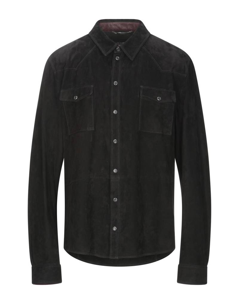 DOLCE&GABBANA Hemd Herren Schwarz von DOLCE&GABBANA