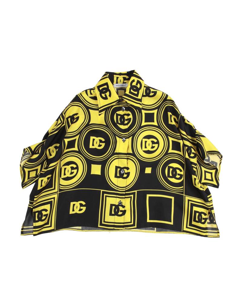DOLCE&GABBANA Hemd Kinder Gelb von DOLCE&GABBANA