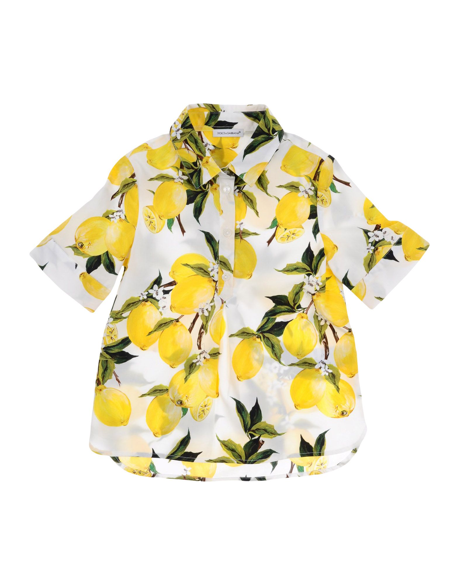 DOLCE&GABBANA Hemd Kinder Gelb von DOLCE&GABBANA