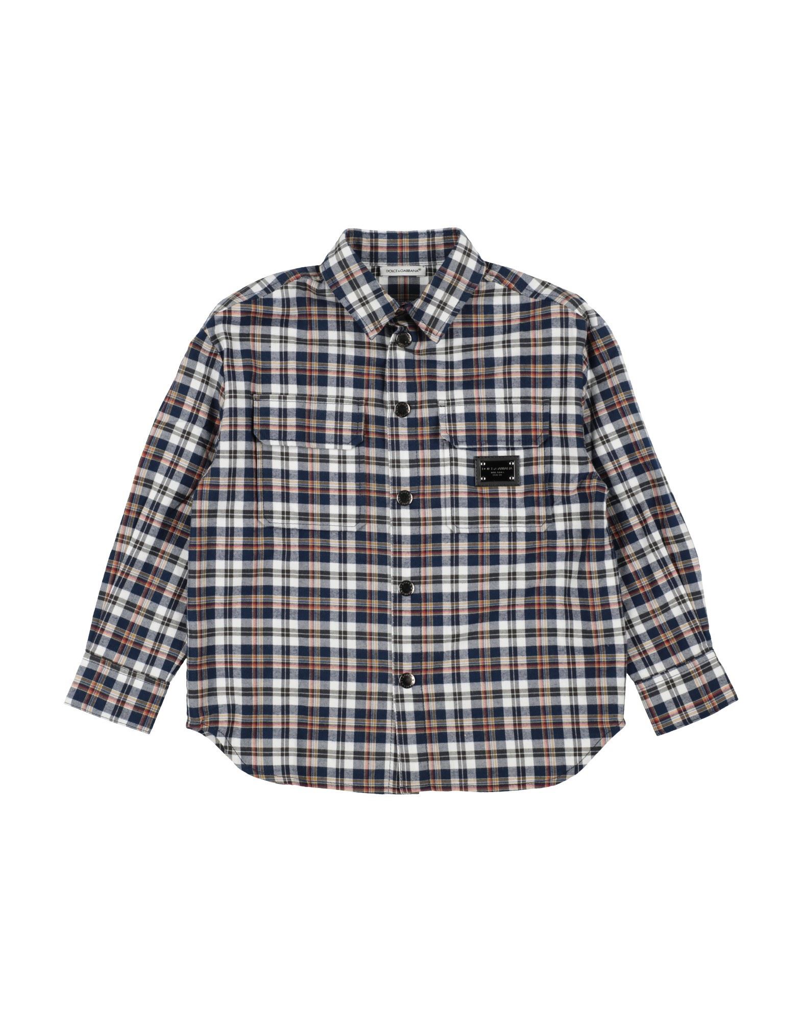 DOLCE&GABBANA Hemd Kinder Marineblau von DOLCE&GABBANA