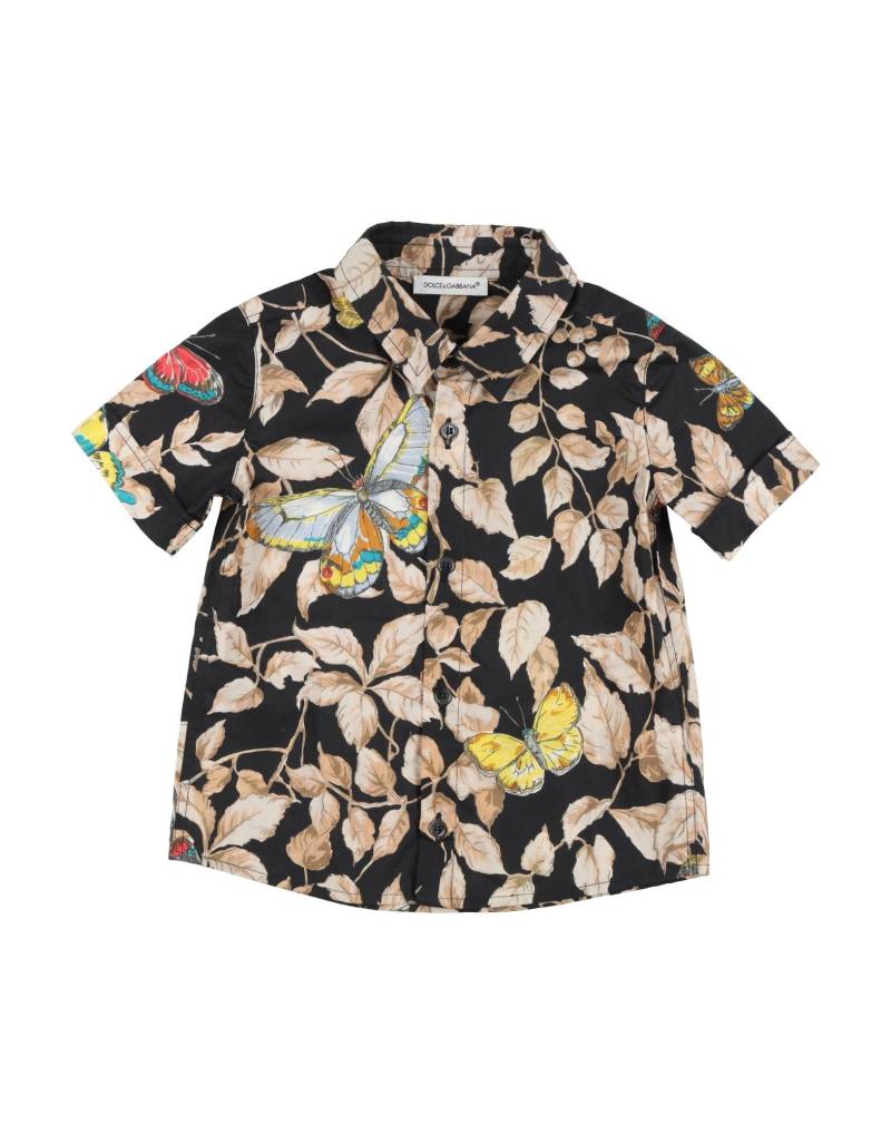 DOLCE&GABBANA Hemd Kinder Schwarz von DOLCE&GABBANA