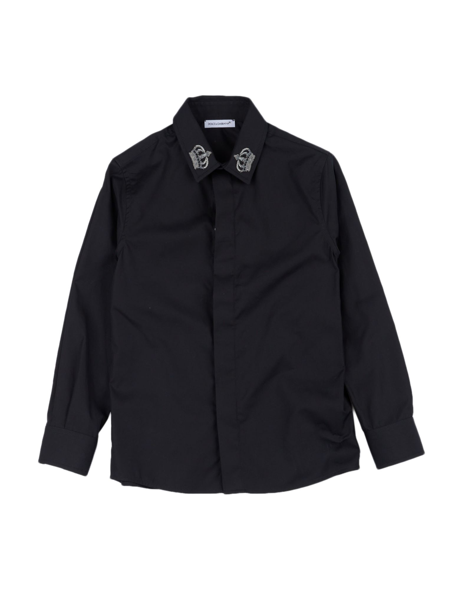 DOLCE&GABBANA Hemd Kinder Schwarz von DOLCE&GABBANA