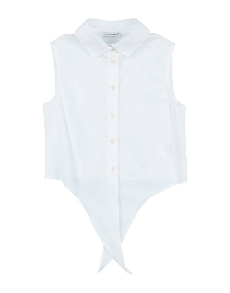 DOLCE&GABBANA Hemd Kinder Weiß von DOLCE&GABBANA