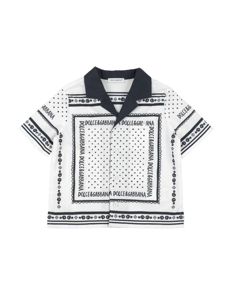 DOLCE&GABBANA Hemd Kinder Weiß von DOLCE&GABBANA