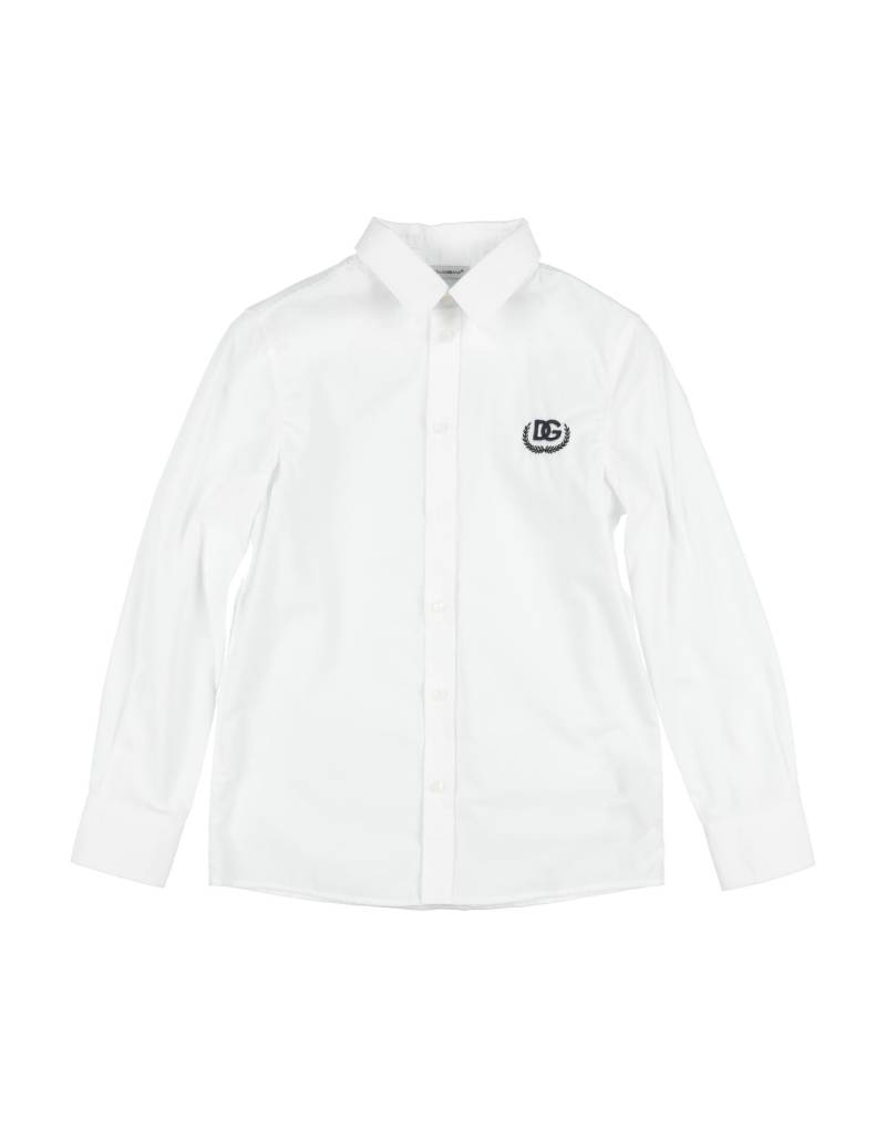 DOLCE&GABBANA Hemd Kinder Weiß von DOLCE&GABBANA