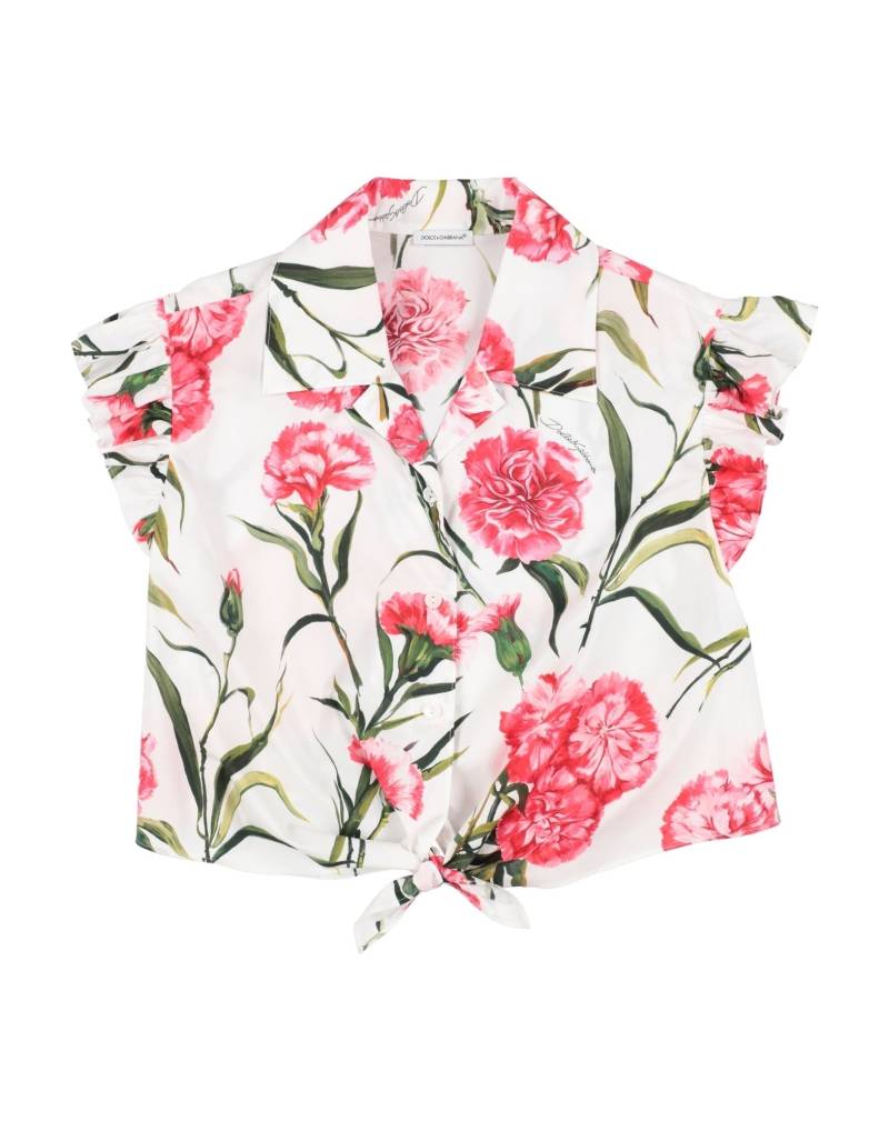 DOLCE&GABBANA Hemd Kinder Weiß von DOLCE&GABBANA