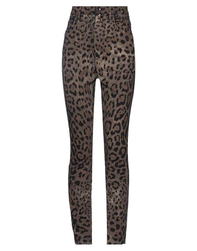 DOLCE&GABBANA Hose Damen Braun von DOLCE&GABBANA