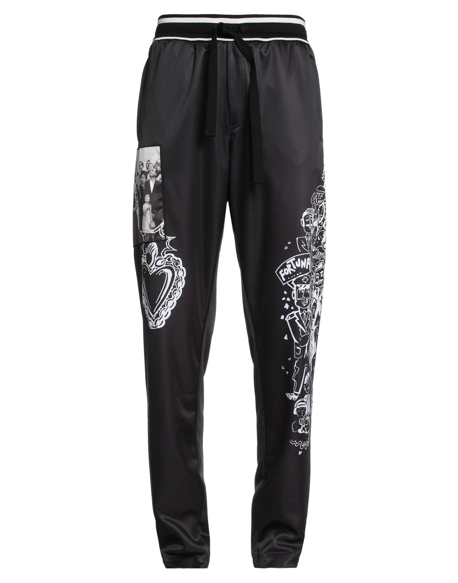 DOLCE&GABBANA Hose Herren Schwarz von DOLCE&GABBANA