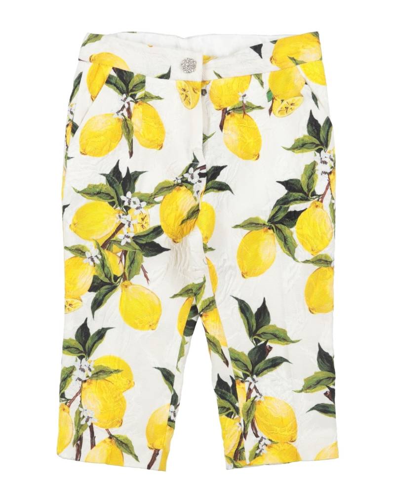 DOLCE&GABBANA Hose Kinder Gelb von DOLCE&GABBANA