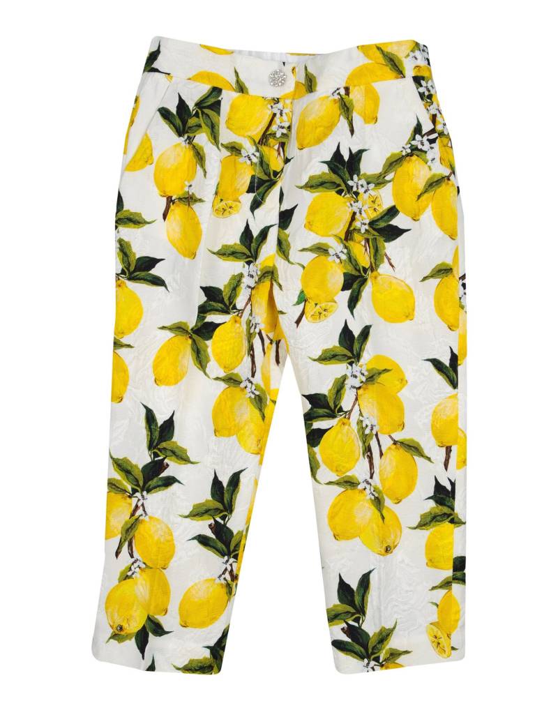 DOLCE&GABBANA Hose Kinder Gelb von DOLCE&GABBANA