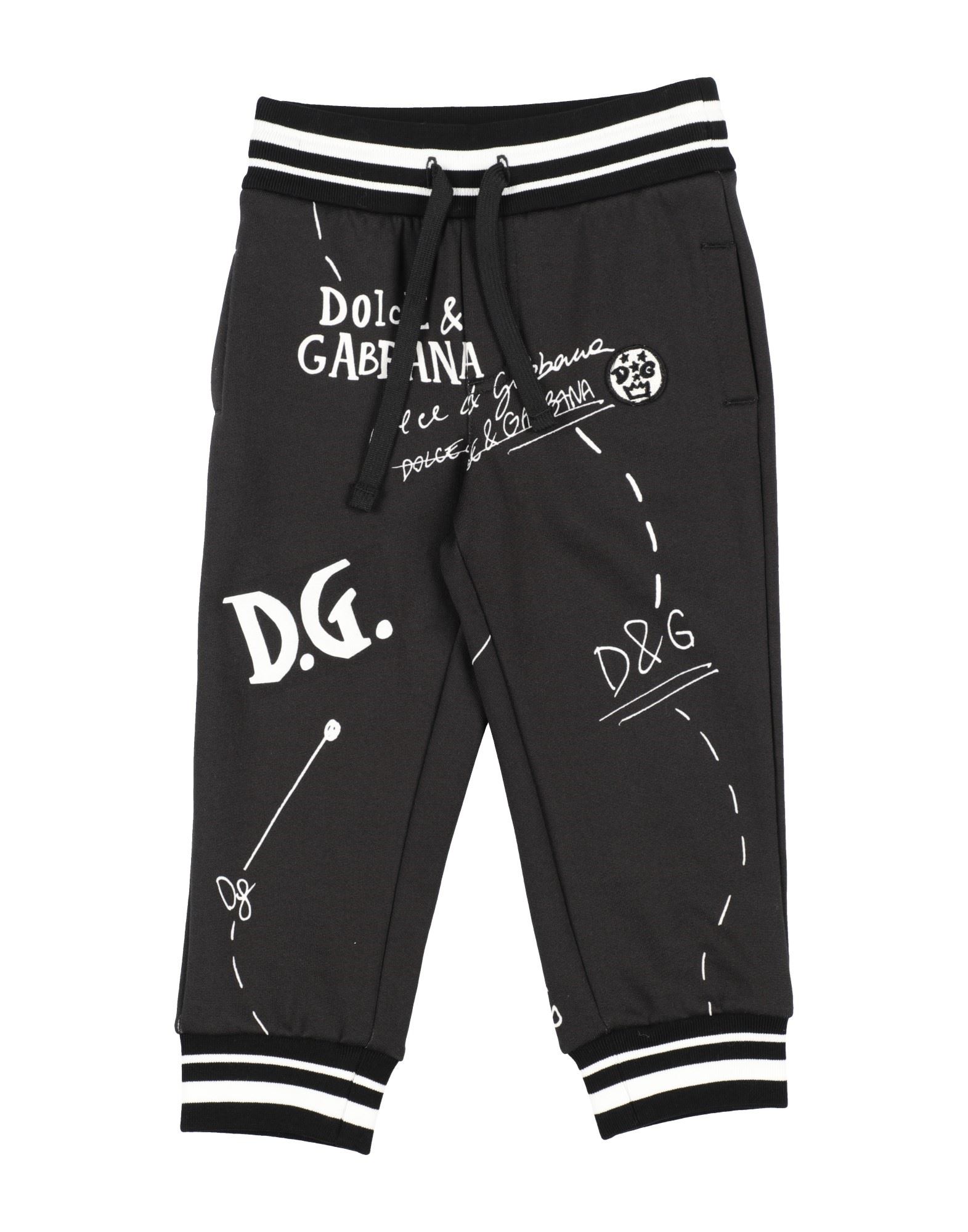 DOLCE&GABBANA Hose Kinder Schwarz von DOLCE&GABBANA
