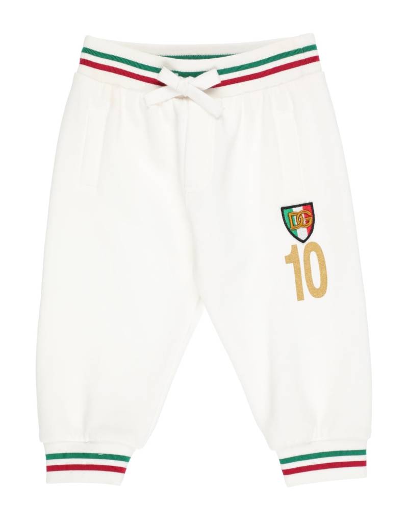 DOLCE&GABBANA Hose Kinder Weiß von DOLCE&GABBANA