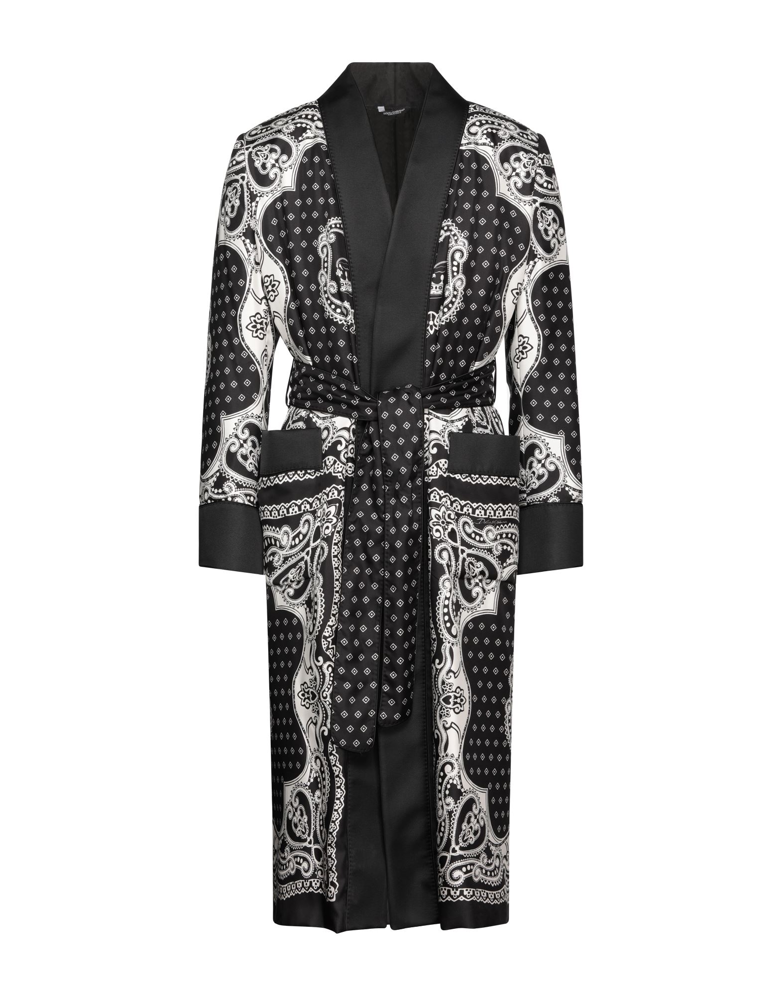 DOLCE&GABBANA Jacke, Mantel & Trenchcoat Herren Schwarz von DOLCE&GABBANA
