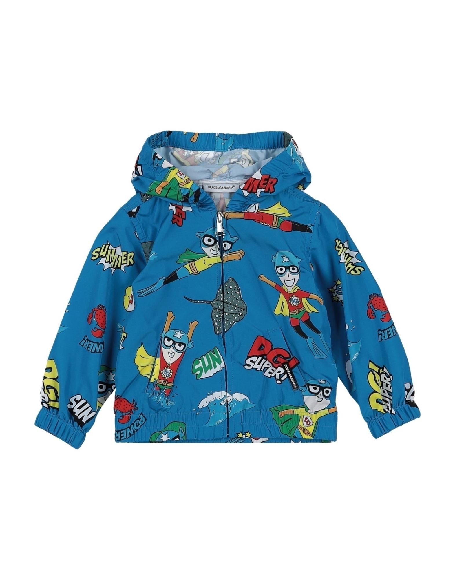 DOLCE&GABBANA Jacke & Anorak Kinder Azurblau von DOLCE&GABBANA